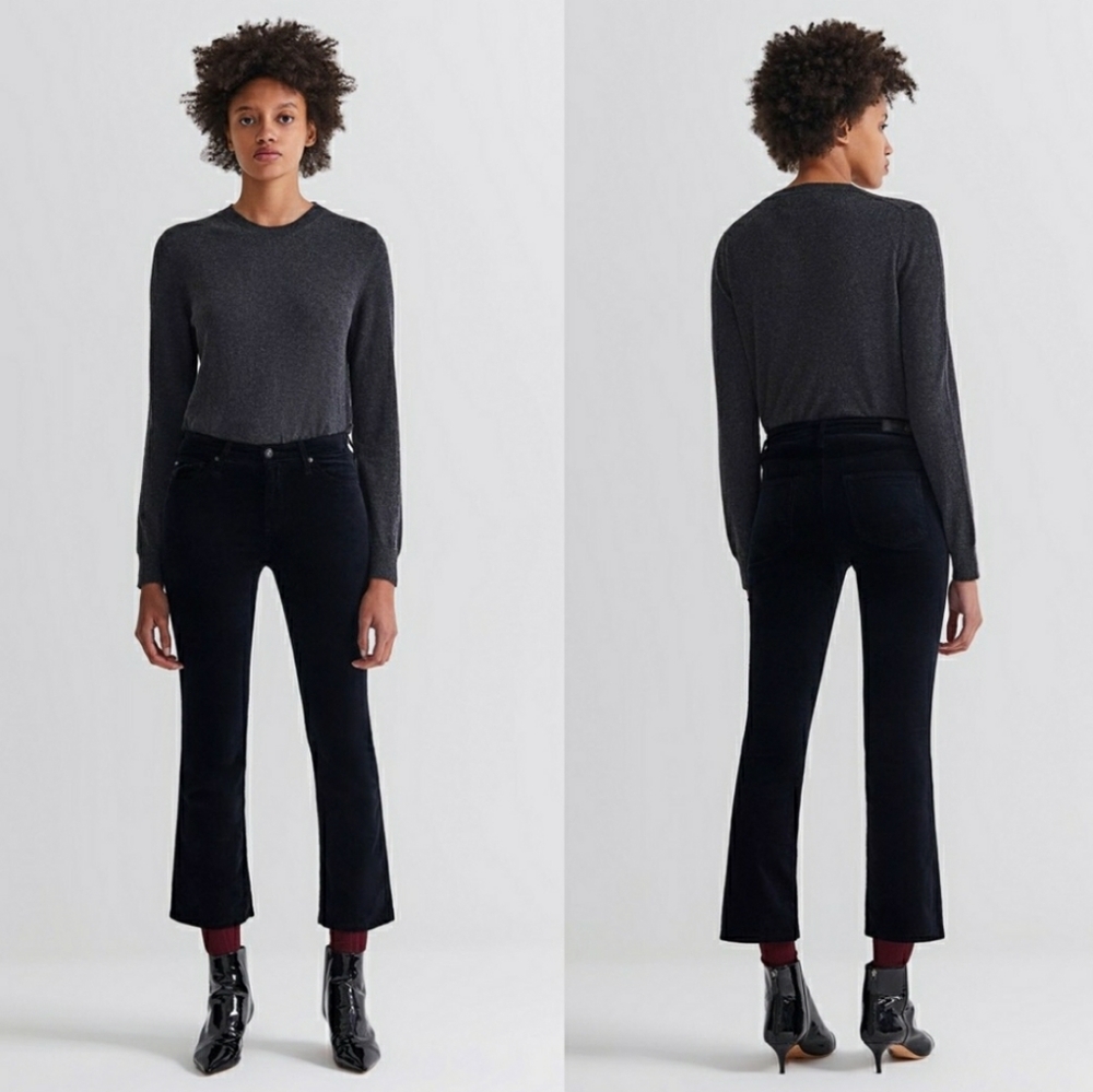 AG Adriano Goldschmied Jodi Crop High Rise Flare